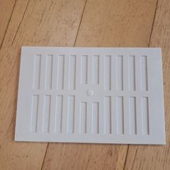 Room Air Vent White Plastic