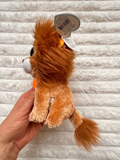 Hero Lion Ty Beanie Boo approx. 15 cm. Used Please see photos