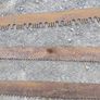 Three vintage crosscut saw blades, Image 4