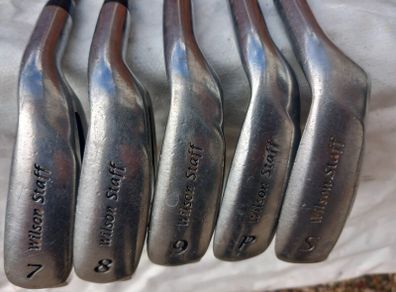 Wilson golf irons. Right handed clubs.