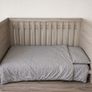 Baby Cot Bed, Toddler Bed and Changing Unit Bundle - Grey Wash - Excellent Condition Image 2