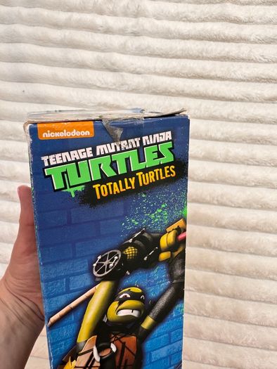 Teenage Mutant Ninja Turtles TMNT Totally Turtles Mutant XL Michelangelo Action Figure approx. 27 cm. Damaged Box Please see photos