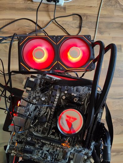 Tempest 240mm ARGB Liquid CPU Cooler Black