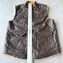 NEW Brown Sherpa Lined Gilet XL Image 8