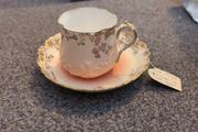 Small Limoges cup and saucer c 1890