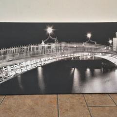 Ha'penny Bridge Printed Canvas