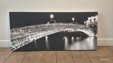 Ha'penny Bridge Printed Canvas