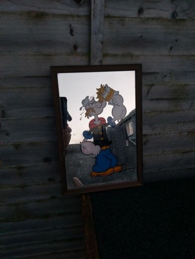 popeye the sailor man mirror