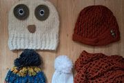 Women's Beanie Hats X 4