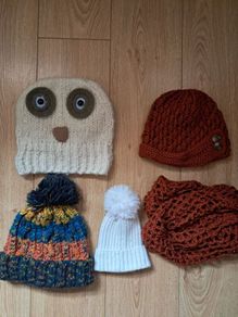 Women's Beanie Hats X 4