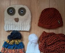Women's Beanie Hats X 4