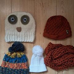 Women's Beanie Hats X 4