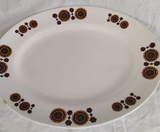 arklow pottery, ceramic platter, pottery and ceramics