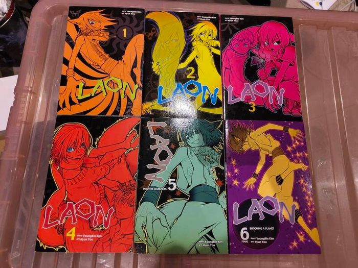 Laon manga complete collection vol 1-6