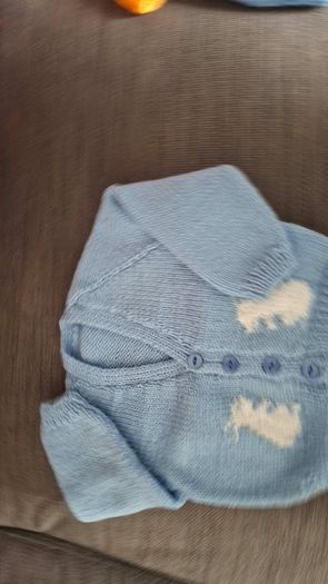 Hand knit cardigans