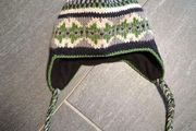 Erin Knitwear Ireland Wool Beanie with Plait Detail
