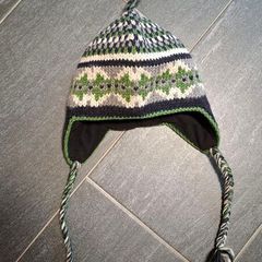 Erin Knitwear Ireland Wool Beanie with Plait Detail