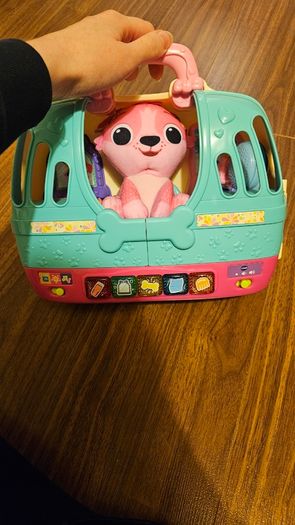 VTech - puppy carrier with accessories,