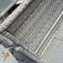 6 seater almost new rattan dining set Image 5