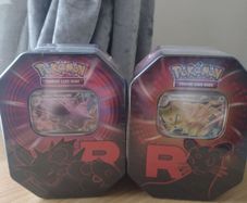 Pokemon Team Rocket Tins