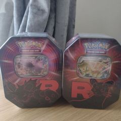 Pokemon Team Rocket Tins