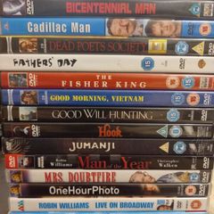 Robin Williams Large Dvd Collection Bundle Classic Comedy Drama