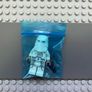 lego star wars sw1180 Snowtrooper minifigure - Female, Printed Legs, Dark Tan Hands, Reddish Brown Head, Open Mouth Smirk Image 3