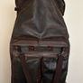 Aspen Sirco London Genuine Leather Suit Carrier Garment Travel Bag Image 2