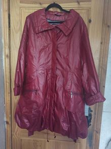 Loft fashion new red raincoat with tags (free post)
