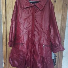 Loft fashion new red raincoat with tags (free post)