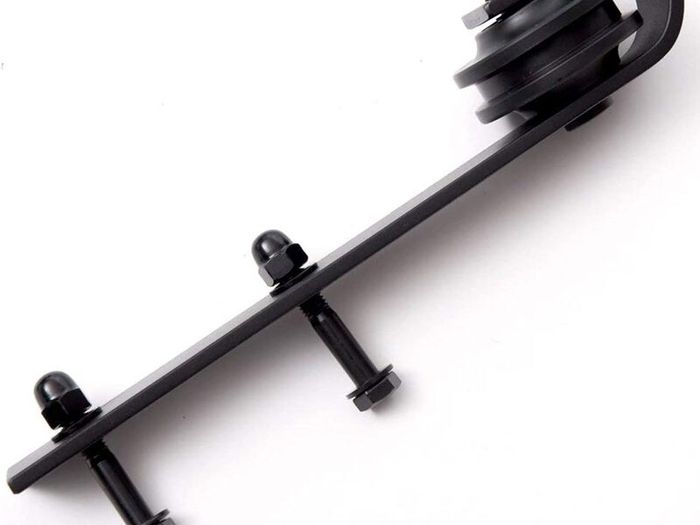 6ft Sliding Barn Door Hardware Kit Track Rail System for Wooden Door 183cm