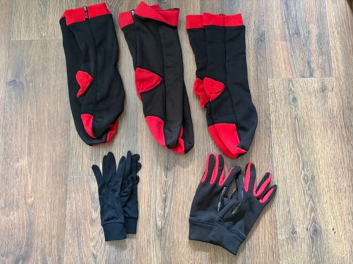 Hotsox thermal socks and Thermicore gloves