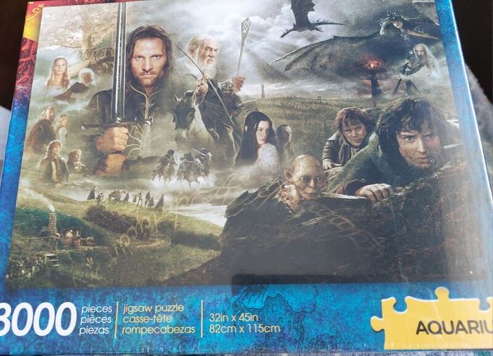 Lord of the Rings 3000 piece Jigsaw Puzzle (227) mr)1