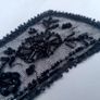vintage Tin box, vintage glass beads, vintage lace Haberdashery Image 4