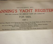 Manning's Yacht Register 1899