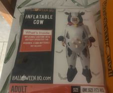 Inflatable Cow Costume