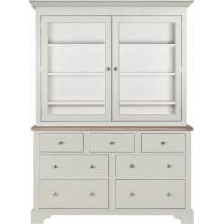 Neptune Chichester 5ft Glazed Grand Dresser Display Cabinet