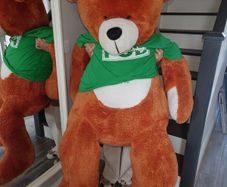 Giant teddy bear