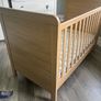 mamas and papas Rialto cotbed and Clevemama pocket sprung mattress Image 2
