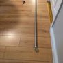 curtain pole, chrome and glass Image 2