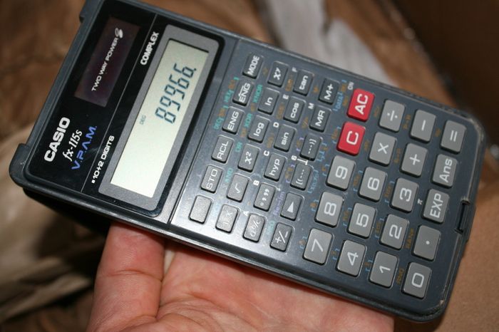 Casio FX-115 Scientific Calculator , Hard Case