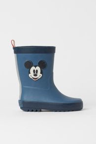 H&M DISNEY Mickey Mouse Rain Boots WELLIES