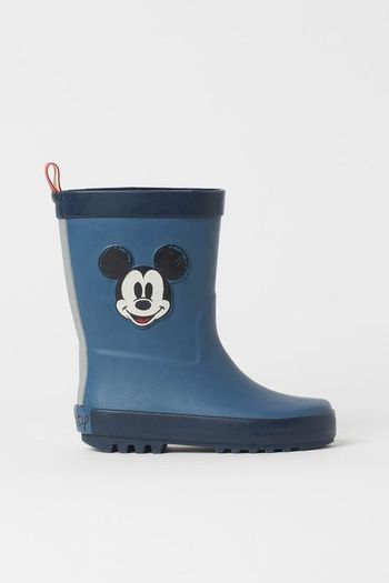 H&M DISNEY Mickey Mouse Rain Boots WELLIES