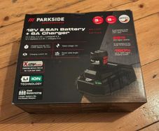 Parkside Performance 2.5AH 12V Next Gen Rechargeable Lithium Ion Battery. Indoor Outdoor Maintenance DIY Projects Garage Garden Mechanic 12V 20V 40V Xteam Cordless Brushless Power Tools Lidl.