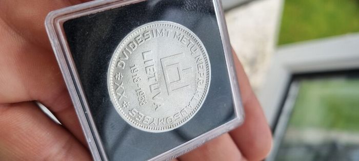 Silver coin Lithuania