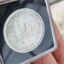 Silver coin Lithuania Image 3