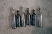 Bottles with lights