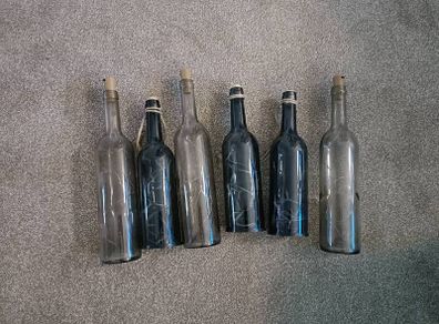 Bottles with lights