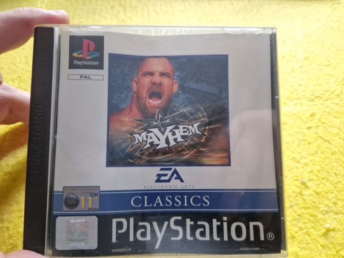 WF Mayhem PlayStation1 Ps1 PlayStation2 Ps2 games Original
