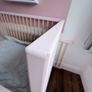 Cot bed IKEA Myllra baby pink Image 3